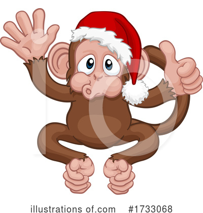 Royalty-Free (RF) Monkey Clipart Illustration by AtStockIllustration - Stock Sample #1733068