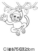 Monkey Clipart #1756321 by AtStockIllustration