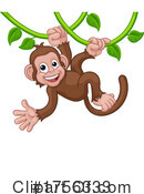 Monkey Clipart #1756333 by AtStockIllustration