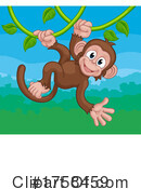 Monkey Clipart #1758459 by AtStockIllustration