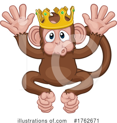 Royalty-Free (RF) Monkey Clipart Illustration by AtStockIllustration - Stock Sample #1762671