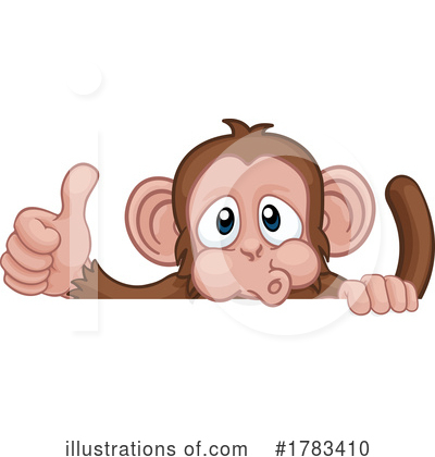 Royalty-Free (RF) Monkey Clipart Illustration by AtStockIllustration - Stock Sample #1783410