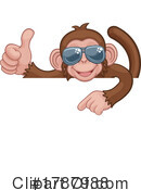 Monkey Clipart #1787988 by AtStockIllustration