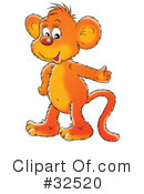 Monkey Clipart #32520 by Alex Bannykh