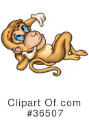 Monkey Clipart #36507 by dero