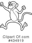 Monkey Clipart #434919 by Lal Perera