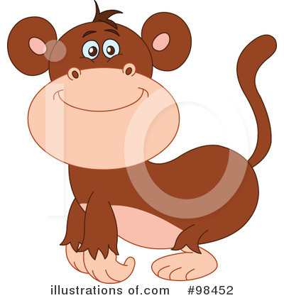 Monkey Clipart #98452 by yayayoyo