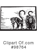 Monkeys Clipart #98764 by xunantunich