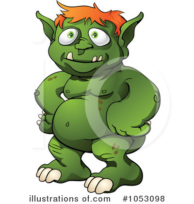 Royalty-Free (RF) Monster Clipart Illustration by AtStockIllustration - Stock Sample #1053098