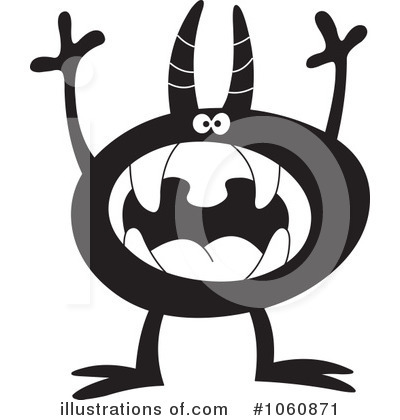Royalty-Free (RF) Monster Clipart Illustration by yayayoyo - Stock Sample #1060871