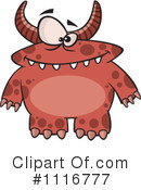 Monster Clipart #1116777 by toonaday