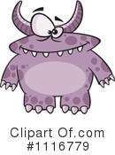 Monster Clipart #1116779 by toonaday