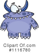 Monster Clipart #1116780 by toonaday