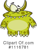 Monster Clipart #1116781 by toonaday