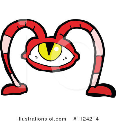 Royalty-Free (RF) Monster Clipart Illustration by lineartestpilot - Stock Sample #1124214