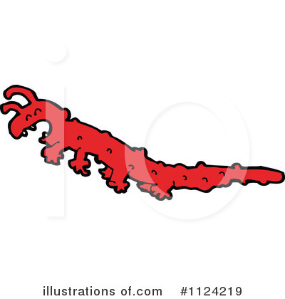Royalty-Free (RF) Monster Clipart Illustration by lineartestpilot - Stock Sample #1124219