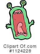 Monster Clipart #1124228 by lineartestpilot