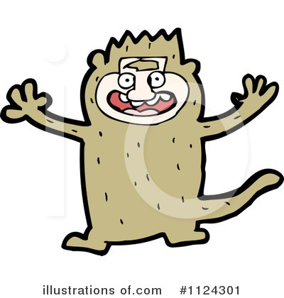 Royalty-Free (RF) Monster Clipart Illustration by lineartestpilot - Stock Sample #1124301