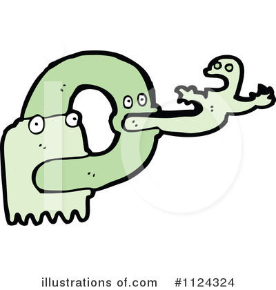 Royalty-Free (RF) Monster Clipart Illustration by lineartestpilot - Stock Sample #1124324