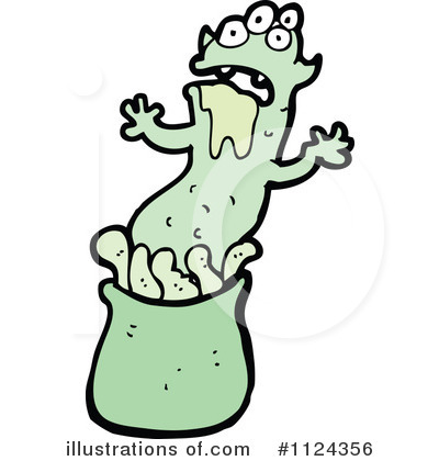 Royalty-Free (RF) Monster Clipart Illustration by lineartestpilot - Stock Sample #1124356