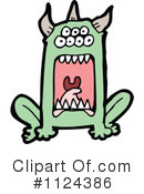 Monster Clipart #1124386 by lineartestpilot