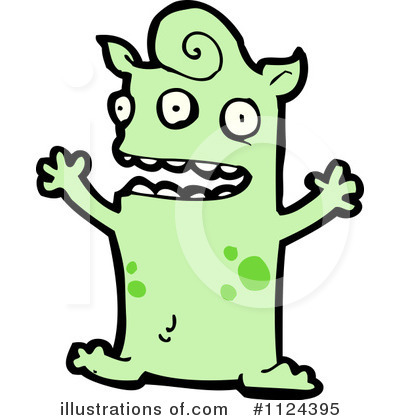 Royalty-Free (RF) Monster Clipart Illustration by lineartestpilot - Stock Sample #1124395