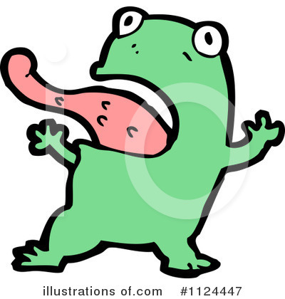 Royalty-Free (RF) Monster Clipart Illustration by lineartestpilot - Stock Sample #1124447