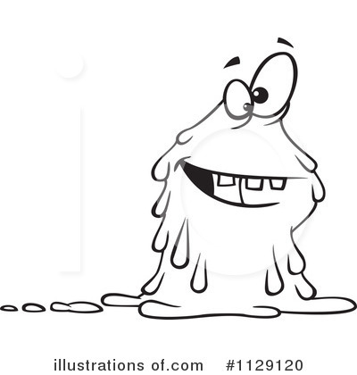 Royalty-Free (RF) Monster Clipart Illustration by toonaday - Stock Sample #1129120