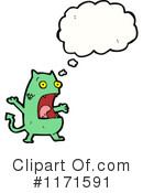 Monster Clipart #1171591 by lineartestpilot