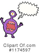 Monster Clipart #1174597 by lineartestpilot