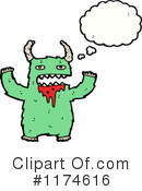 Monster Clipart #1174616 by lineartestpilot