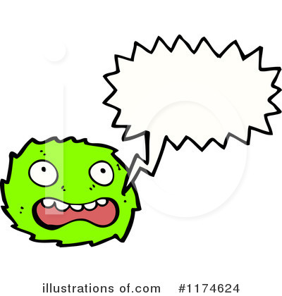 Royalty-Free (RF) Monster Clipart Illustration by lineartestpilot - Stock Sample #1174624