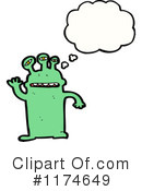 Monster Clipart #1174649 by lineartestpilot