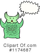 Monster Clipart #1174687 by lineartestpilot