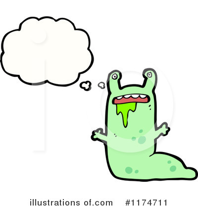 Royalty-Free (RF) Monster Clipart Illustration by lineartestpilot - Stock Sample #1174711