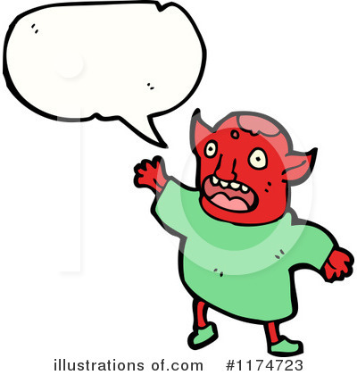 Royalty-Free (RF) Monster Clipart Illustration by lineartestpilot - Stock Sample #1174723