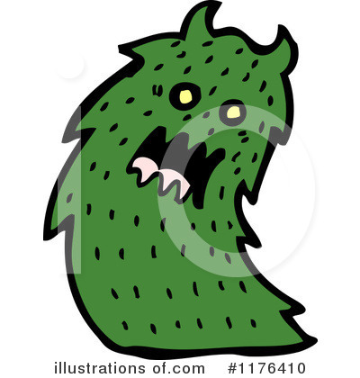 Royalty-Free (RF) Monster Clipart Illustration by lineartestpilot - Stock Sample #1176410