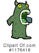 Monster Clipart #1176418 by lineartestpilot