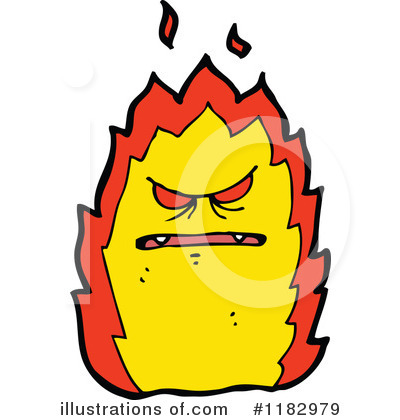 Flame Monster Clipart #1182979 by lineartestpilot