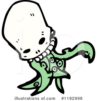 Royalty-Free (RF) Monster Clipart Illustration by lineartestpilot - Stock Sample #1182998