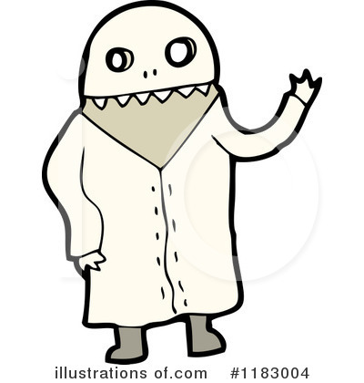 Royalty-Free (RF) Monster Clipart Illustration by lineartestpilot - Stock Sample #1183004