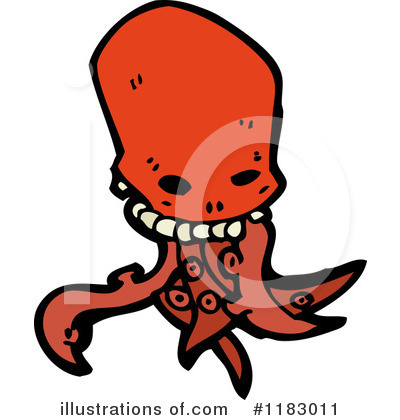 Royalty-Free (RF) Monster Clipart Illustration by lineartestpilot - Stock Sample #1183011