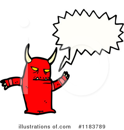 Royalty-Free (RF) Monster Clipart Illustration by lineartestpilot - Stock Sample #1183789