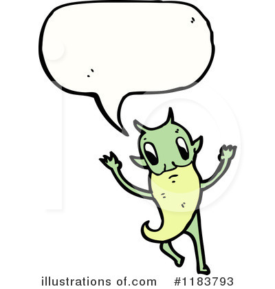 Royalty-Free (RF) Monster Clipart Illustration by lineartestpilot - Stock Sample #1183793
