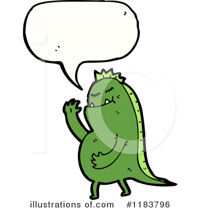 Royalty-Free (RF) Monster Clipart Illustration by lineartestpilot - Stock Sample #1183796