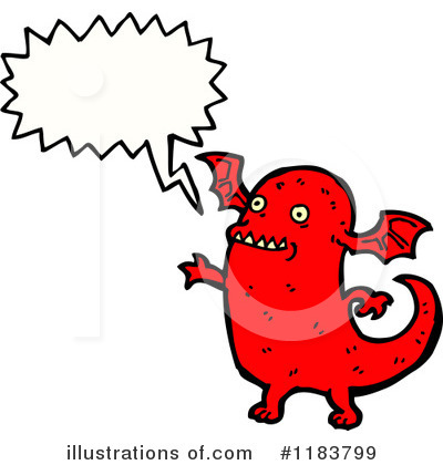 Royalty-Free (RF) Monster Clipart Illustration by lineartestpilot - Stock Sample #1183799