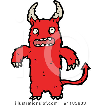 Royalty-Free (RF) Monster Clipart Illustration by lineartestpilot - Stock Sample #1183803