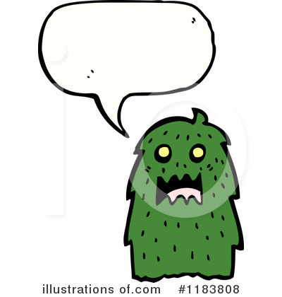 Royalty-Free (RF) Monster Clipart Illustration by lineartestpilot - Stock Sample #1183808
