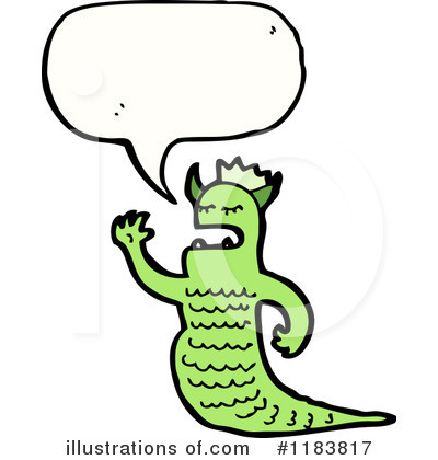 Royalty-Free (RF) Monster Clipart Illustration by lineartestpilot - Stock Sample #1183817