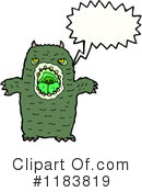 Monster Clipart #1183819 by lineartestpilot